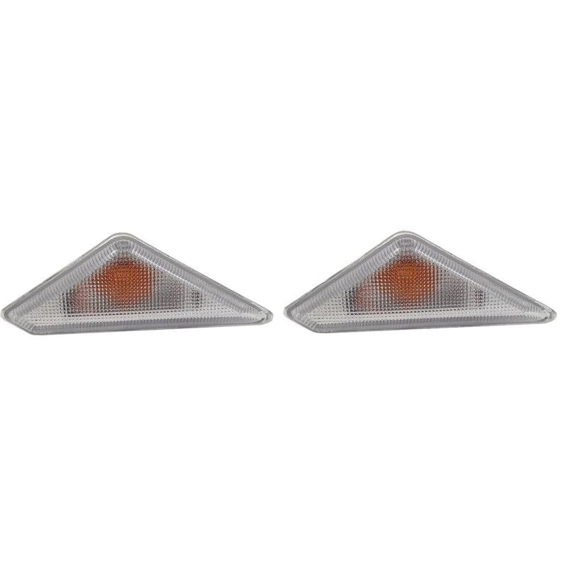 چراغ راهنما گلگیر خودرو چیکال مدل P-414-WHT  مناسب برای ساینا بسته 2 عددی