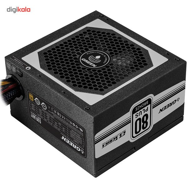 منبع تغذیه کامپیوتر گرین مدل GP530A-ES