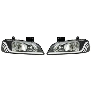 چراغ جلو خودرو مدل SH01 مناسب برای پژو پارس بسته دو عددی