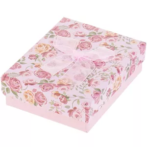 جعبه کادویی طرح گل ریز - سایز کوچک