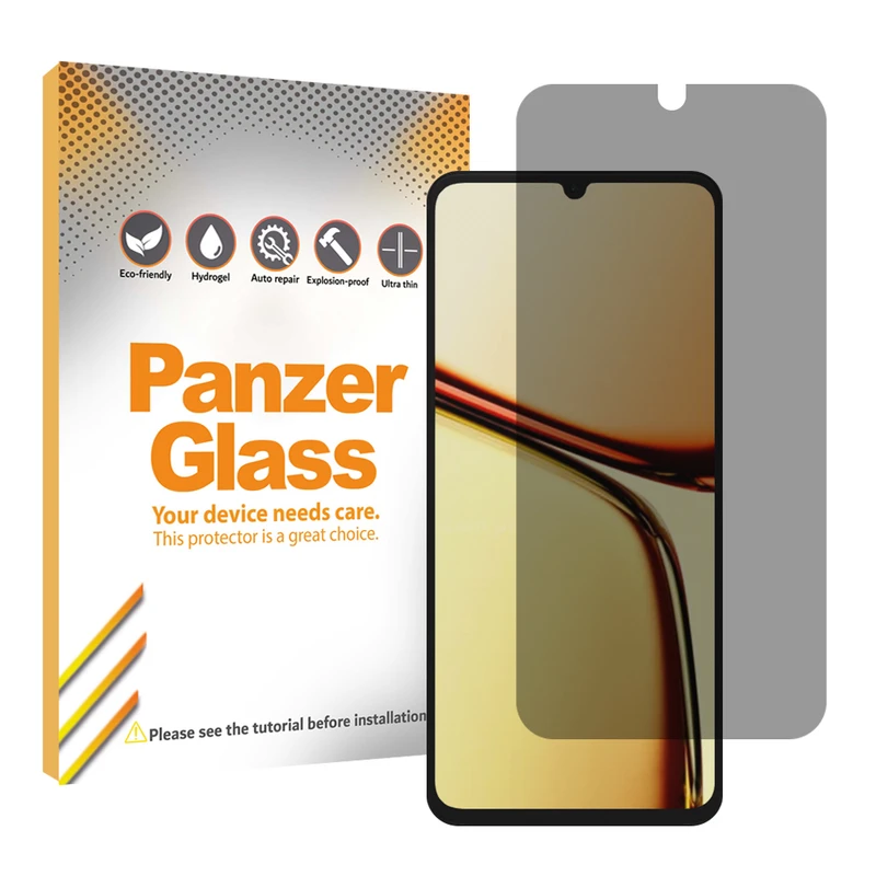 محافظ صفحه نمایش حریم شخصی پنزر گلس مدل Resistant‌ مناسب برای گوشی موبایل ریلمی C61