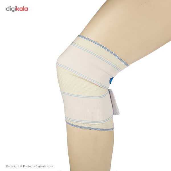 زانوبند پاک سمن مدل Woolen With Adjustable Straps سایز بسیار بزرگ