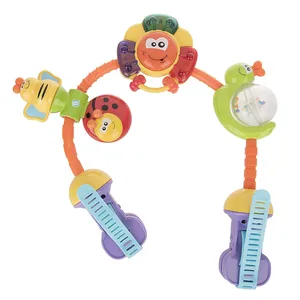 اسباب بازی کالسکه بلو باکس مدل Rainbow Stroller Activity