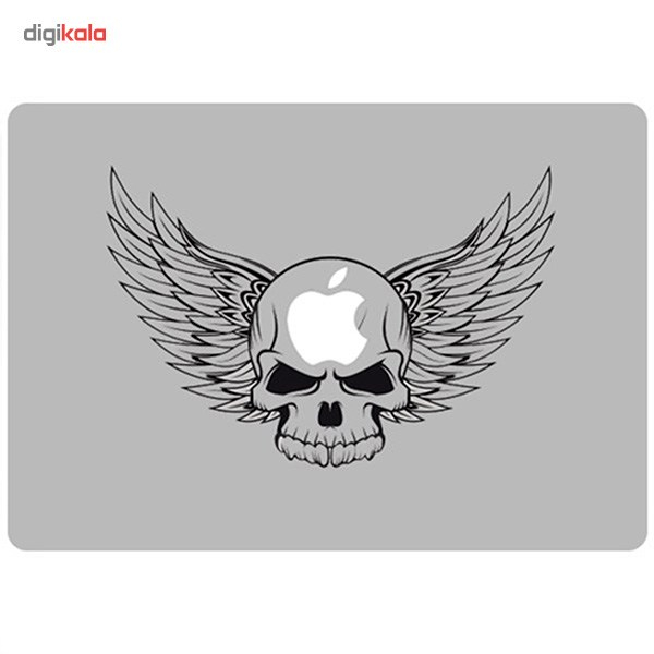 برچسب تزئینی ونسونی مدل iSkull-Fly مناسب برای مک بوک پرو 13 اینچی