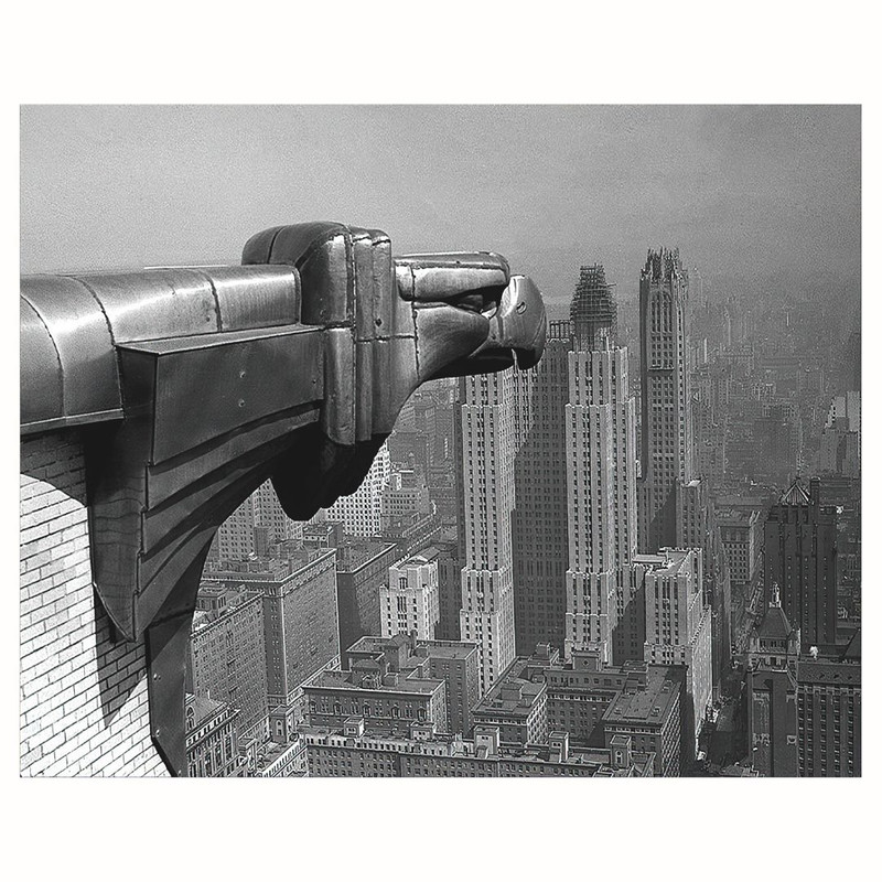 پوستر مدل  نیویورک با ساختمان کرایسلر