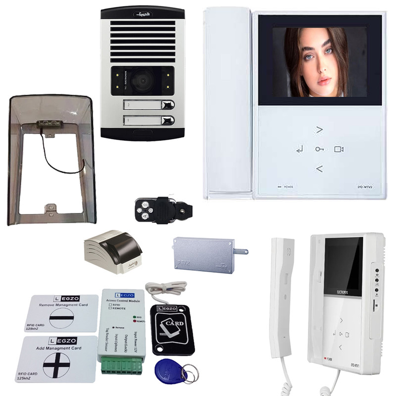 دربازکن تصویری الکتروپیک مدل FD1086/592/White/2