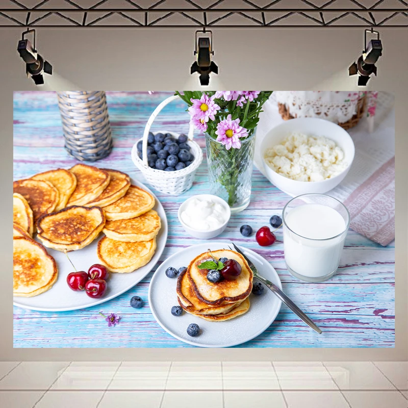 پوستر پارچه ای طرح کافی شاپ مدل صبحانه کد AR18690