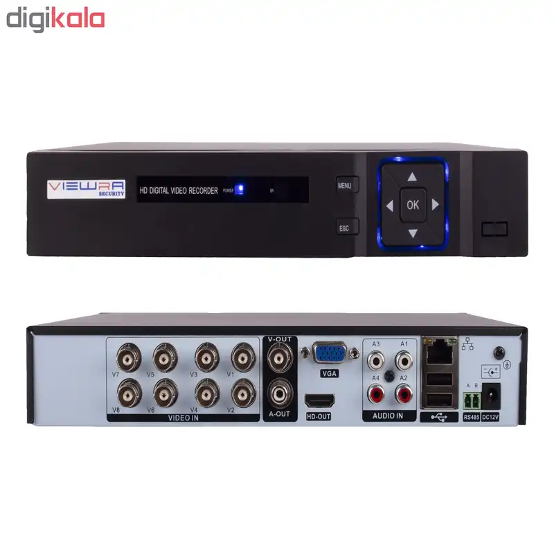 سیستم امنیتی ویورا مدل VS-4B-2D-5008-HDD