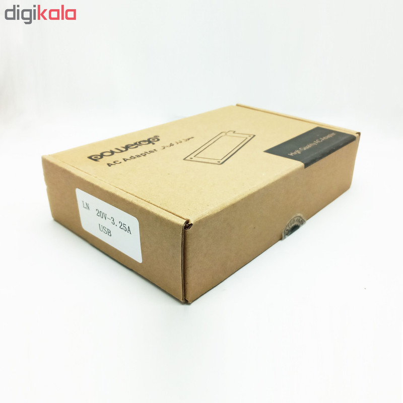شارژر لپ تاپ 20 ولت 3.25 آمپر پاور گو مدل PWG-USB 2