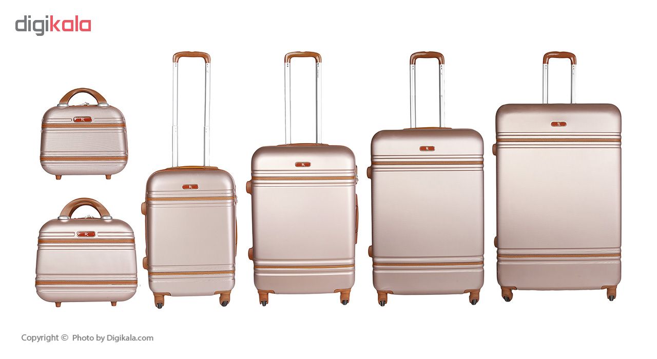 مجموعه 6 عددی چمدان آر کی مدل 001