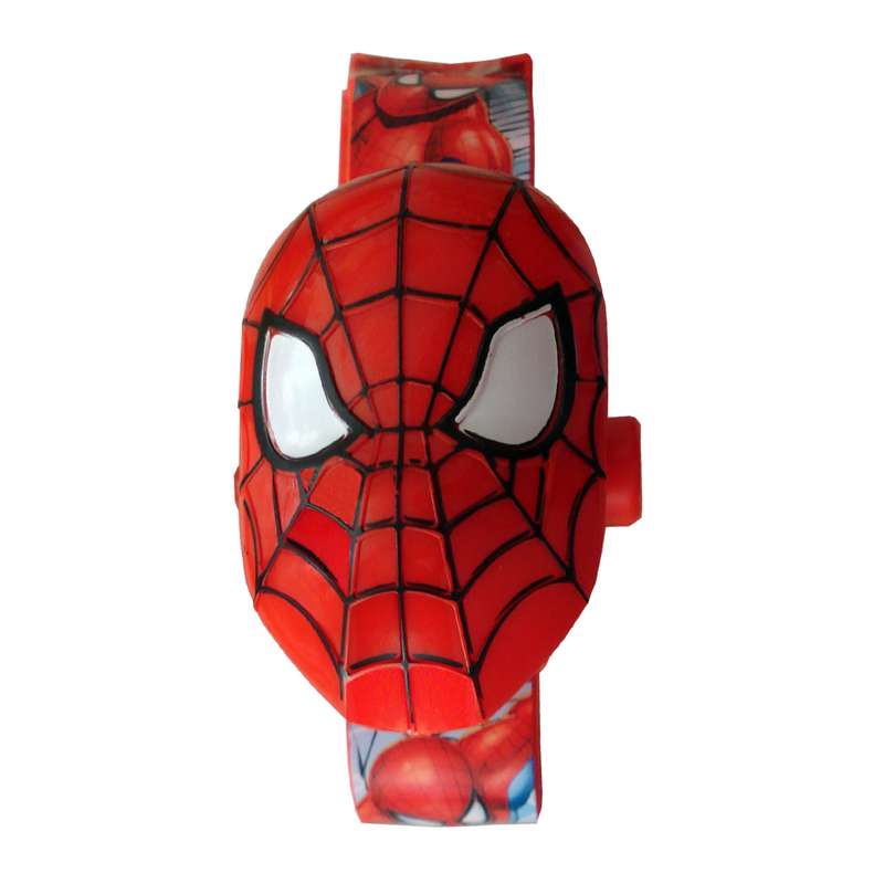 ساعت مچی دیجیتال پسرانه طرح مرد عنکبوتی کد T6-0