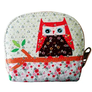 کیف پول دخترانه مدل owl کد f45