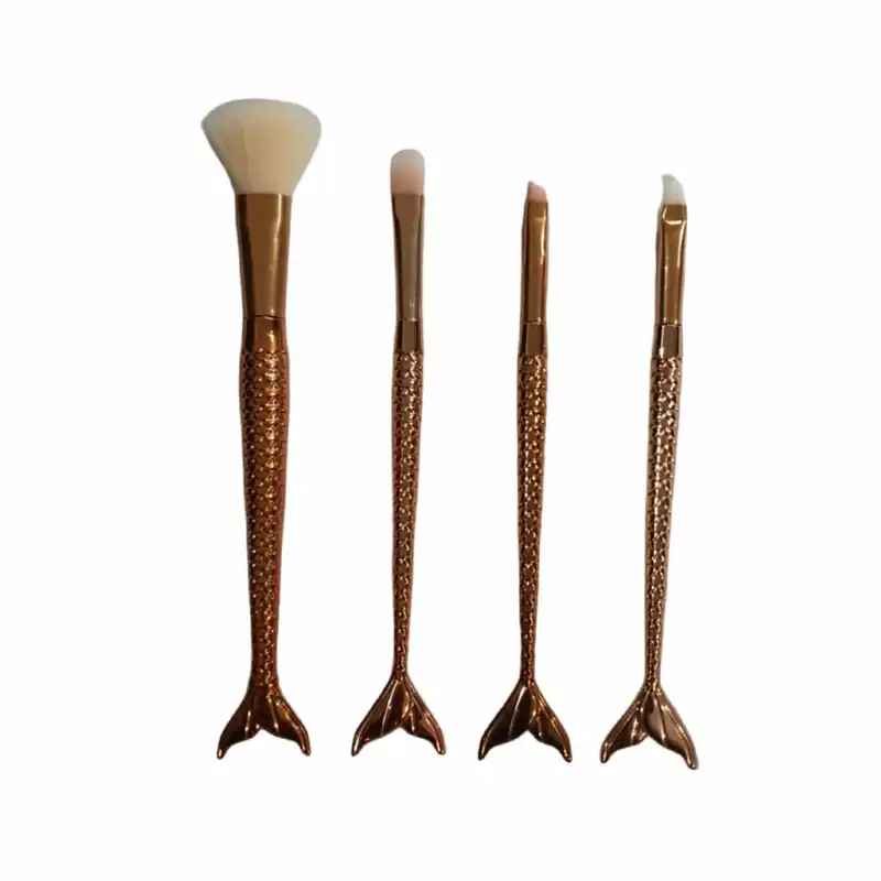 ست برس آرایشی مدل ماهی کد Fish مجموعه 4 عددی