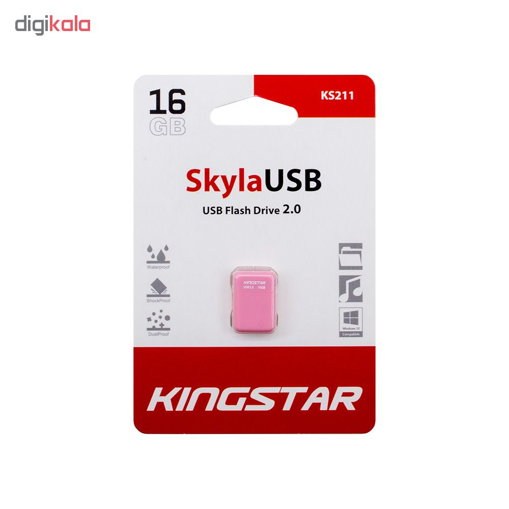 فلش مموری کینگ‌ استار مدل sky  KS211 ظرفیت 16 گیگابایت