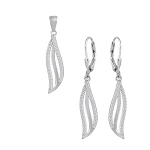 نیم ست نقره زنانه اقلیمه کد NN422