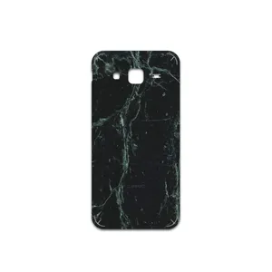 MAHOOT  Graphite-Green-Marble Cover Sticker for Samsung Galaxy J5