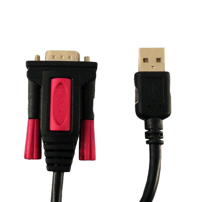 کابل تبدیل USB به سریال RS232 ام تی ویکی مدل MT-3001 طول 1.5 متر