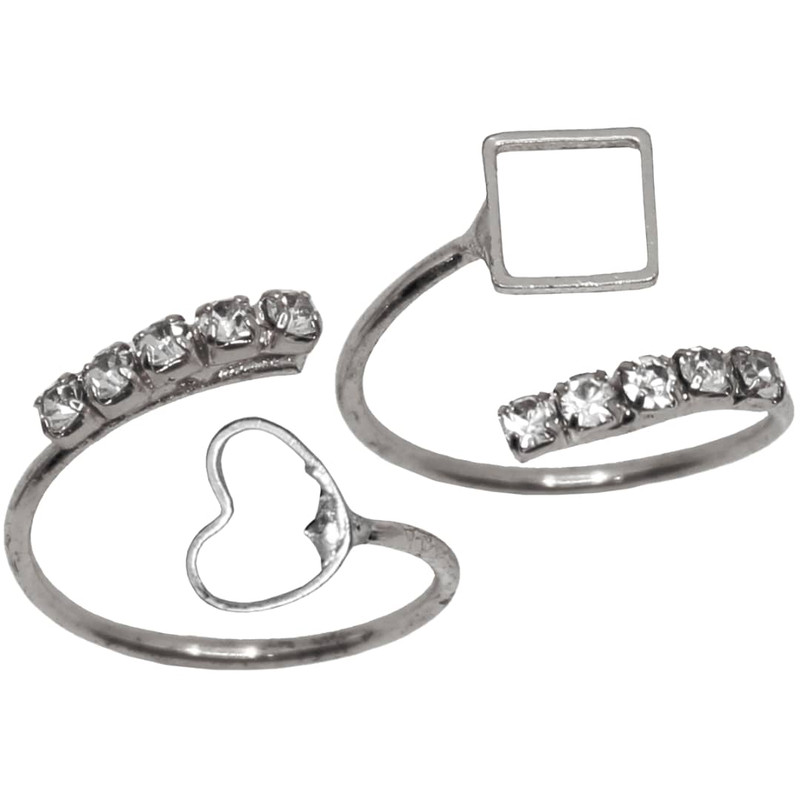 بند انگشتی زنانه کد AS0015 مجموعه 2 عددی بند انگشتی زنانه کد AS0015 مجموعه 2 عددی