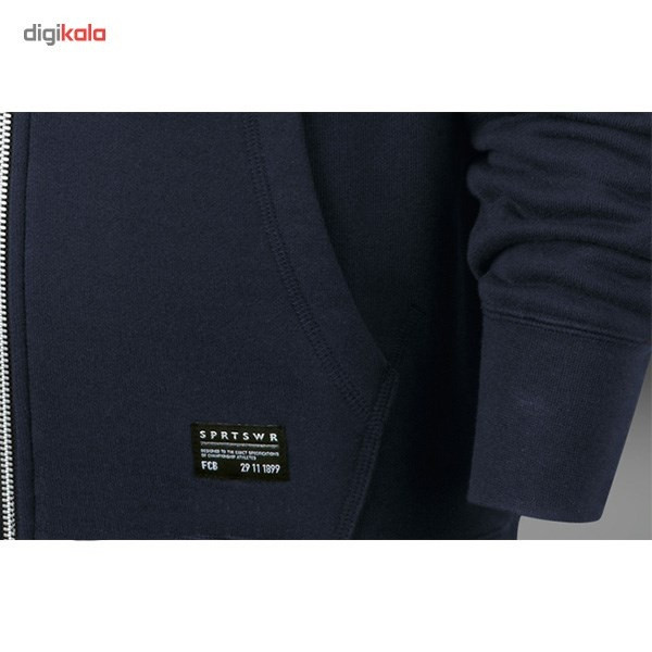 سویشرت مردانه نایکی مدل FC Barcelona AW77 Covert Fleece