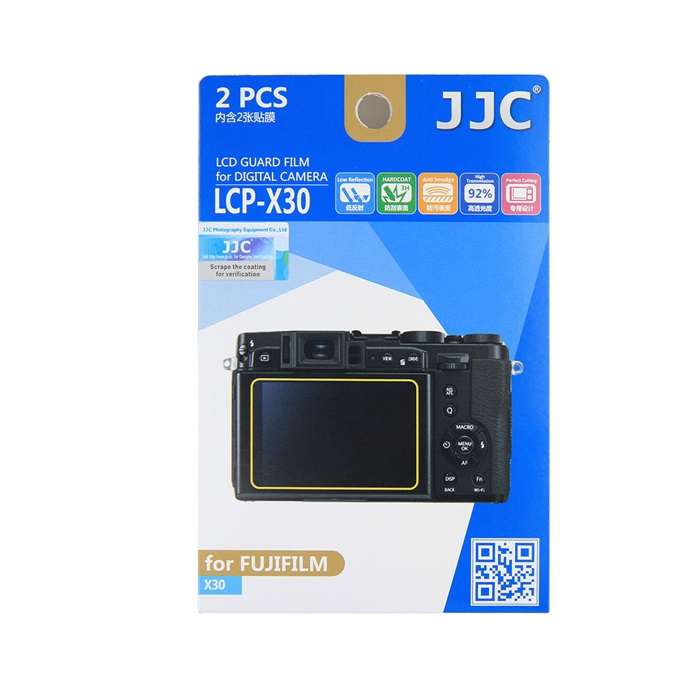 محافظ صفحه نمایش دوربین جی جی سی مدل LCP-X30 مناسب برای دوربین فوجی فیلم X30 بسته 2 عددی محافظ صفحه نمایش دوربین جی جی سی مدل LCP-X30 مناسب برای دوربین فوجی فیلم X30 بسته 2 عددی