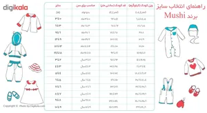 لباس دخترانه موشی مدل 16S1-018