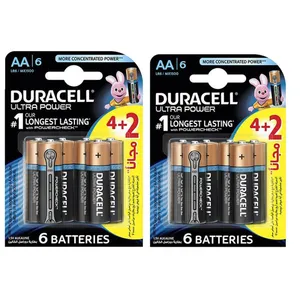 باتری نیم قلمی دوراسل مدل Ultra Power Duralock  بسته 12 عددی 