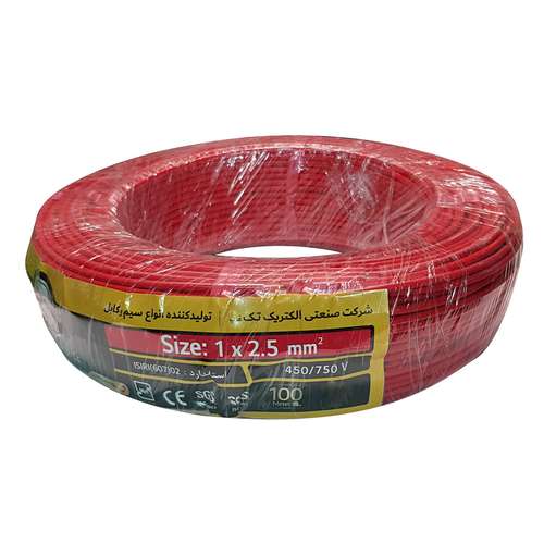 سیم برق افشان 1 در 2.5 شرکت صنعتی الکتریک تک غرب مدل TGH-1/25