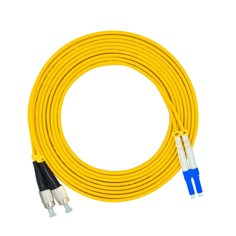 پچ کورد فیبر نوری مدل FC-LC DX SM بسته 20 عددی