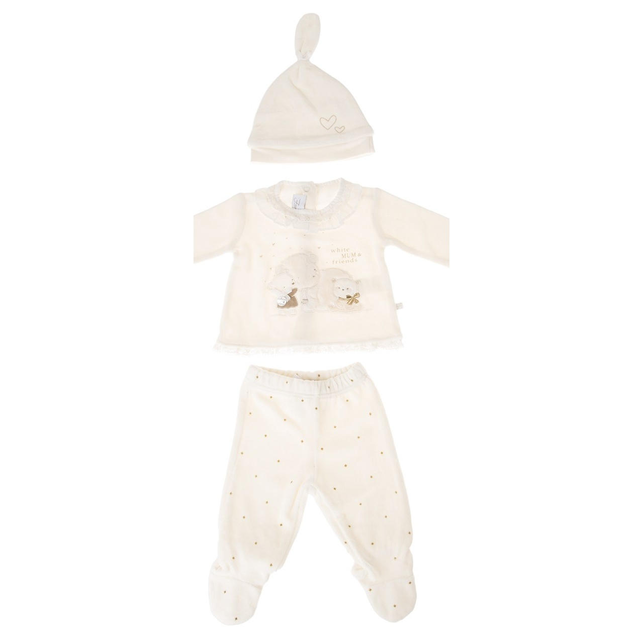 ست لباس دخترانه فیورلا مدل Fio2711