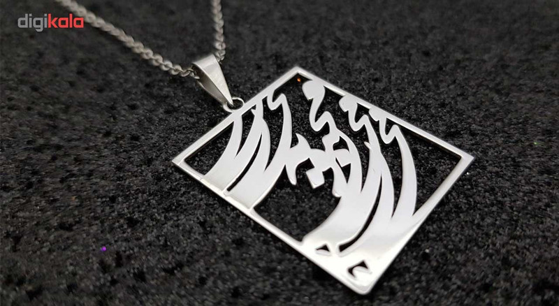 گردنبند نقره ترمه مدل اسم محبوبه کد ZE7 گردنبند نقره ترمه مدل اسم محبوبه کد ZE7