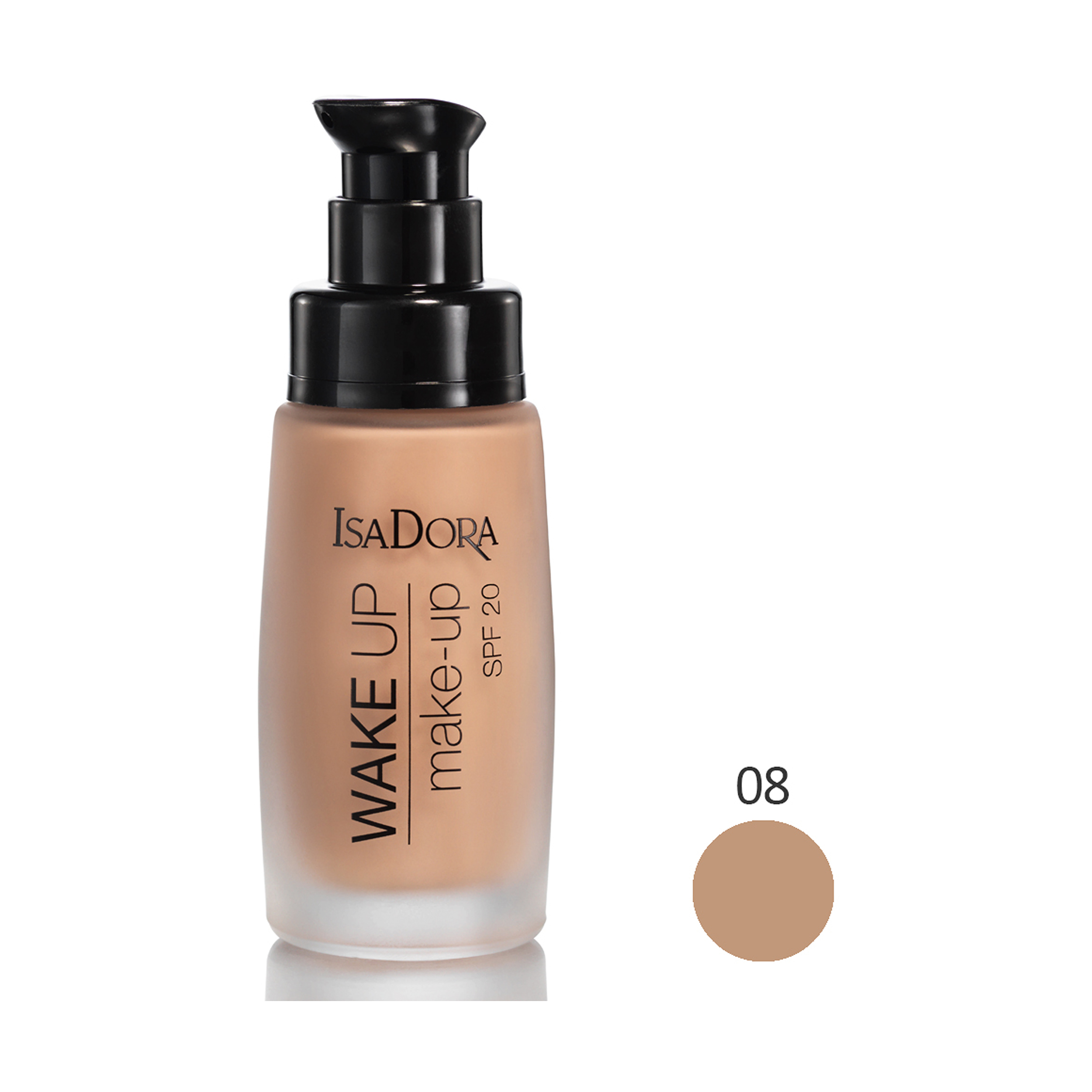 کرم پودر ایزادورا سری Wake Up Make-Up شماره 08 حجم 30 میلی‌لیتر