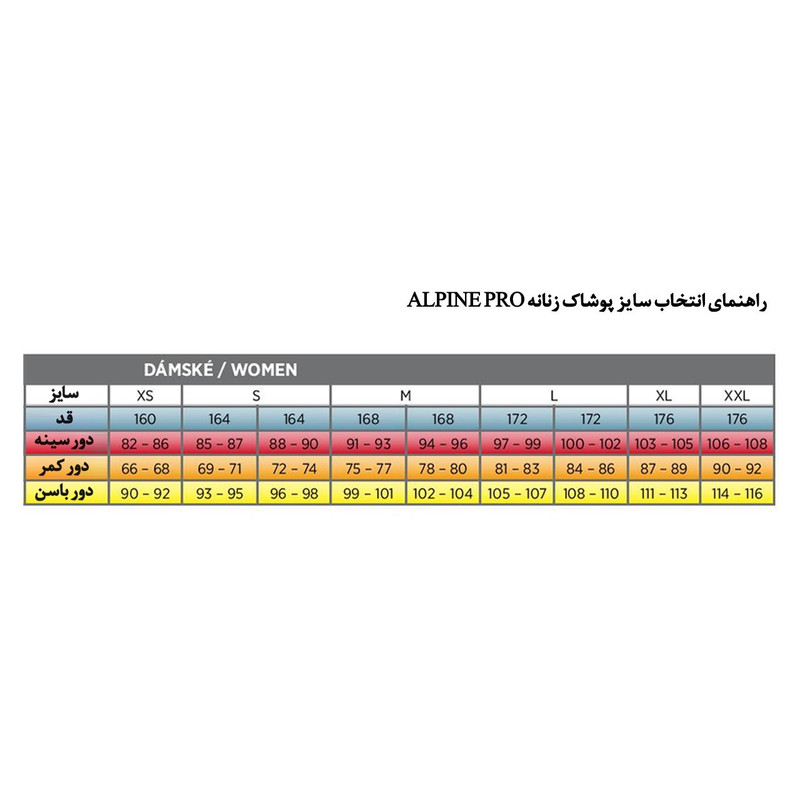 کاپشن زنانه آلپاین پرو مدل 602 ADRIANNA