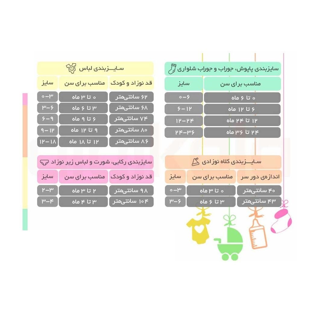 ست لباس دخترانه بیبی های مدل 318 main 1 6