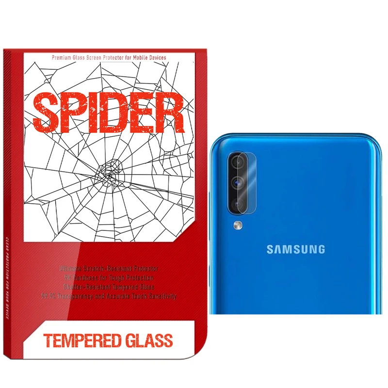 محافظ لنز دوربین اسپایدر مدل SDS-001 مناسب برای گوشی موبایل سامسونگ Galaxy A30S
