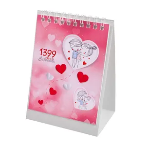 تقویم رومیزی سال 1399 مدل TF01 بسته 12 عددی
