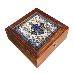 جعبه هدیه چوبی کد DG18