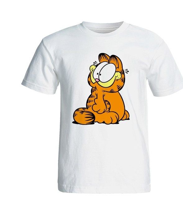 تی شرت آستین کوتاه شین دیزاین طرح گارفیلد کد 4328