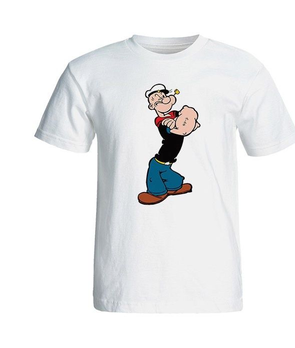 تی شرت آستین کوتاه شین دیزاین طرح ملوان زبل کد 4344
