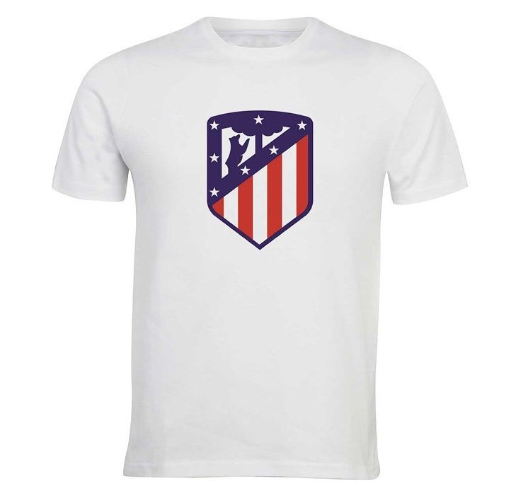 تی شرت مردانه الینور طرح پرچم باشگاه اتلتیکو مادرید مدل ELTM225