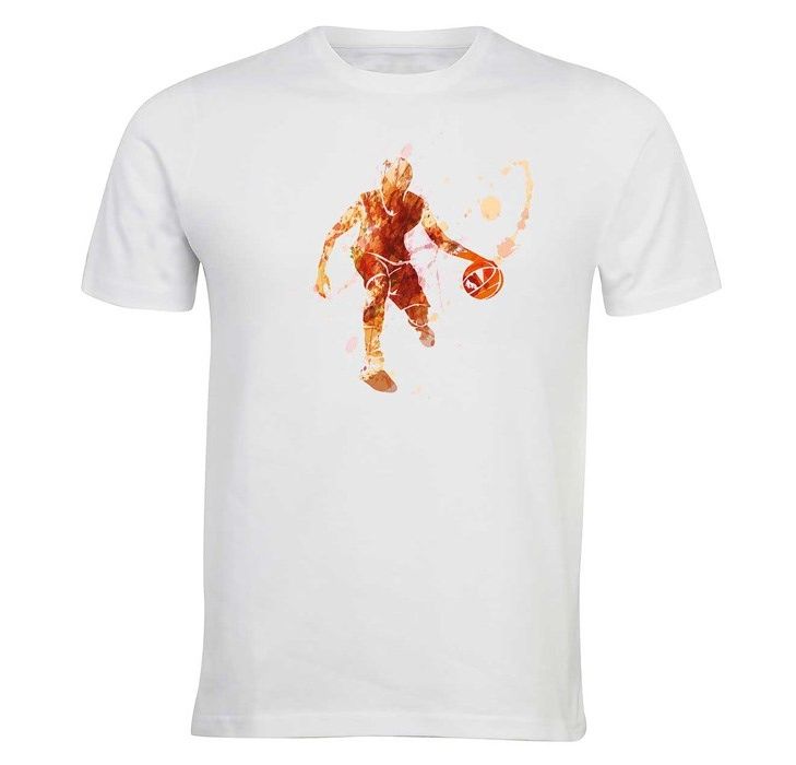 تی شرت مردانه الینور طرح بسکتبال مدل ELTM229