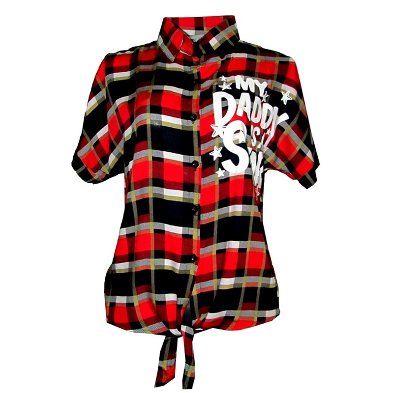 شومیز زنانه فشن  مدل deniz red