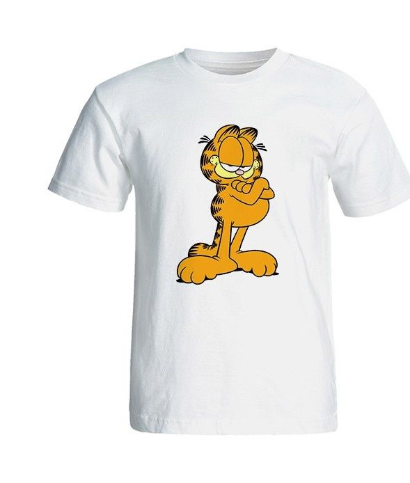 تی شرت آستین کوتاه شین دیزاین طرح گارفیلد کد 4334