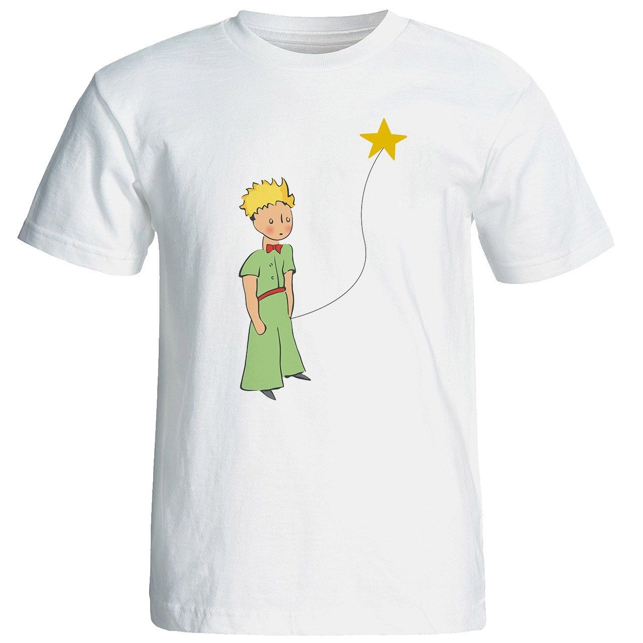 تی شرت آستین کوتاه شین دیزاین طرح شازده کوچولو کد 4284 -  - 1