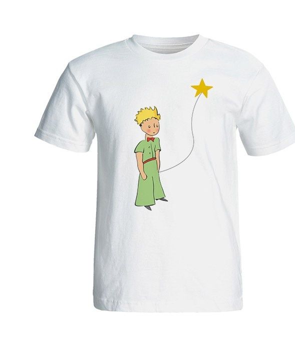 تی شرت آستین کوتاه شین دیزاین طرح شازده کوچولو کد 4284 -  - 2
