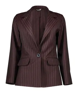 کت زنانه ناوالس طرح راه راه کد COAT02BW