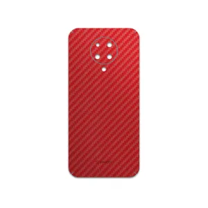 MAHOOT Red-Fiber Cover Sticker for Xiaomi Poco F2 Pro