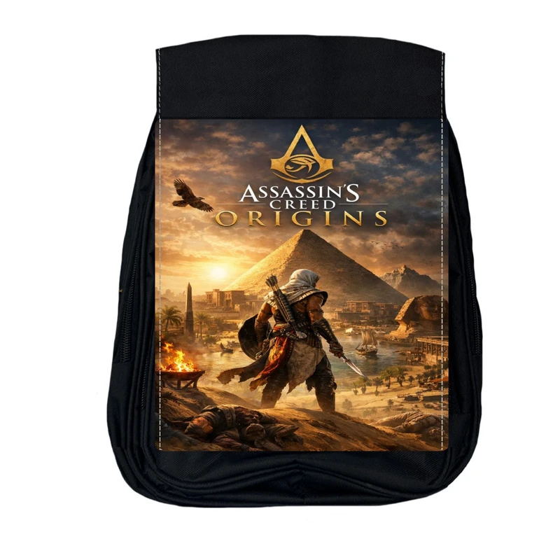 کوله پشتی مدرسه مدل assassins creed orgins