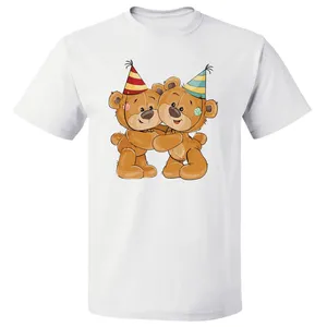 تی شرت مارس طرح تم تولد خرس ها کد 3598