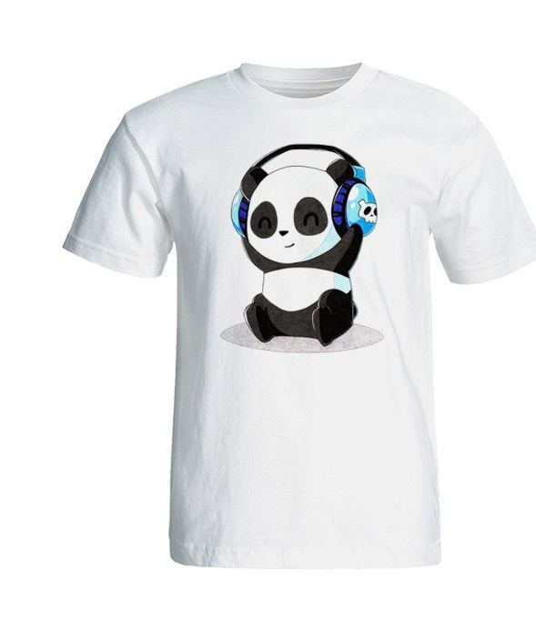 تی شرت آستین کوتاه مردانه شین دیزاین طرح پاندا کد 4400