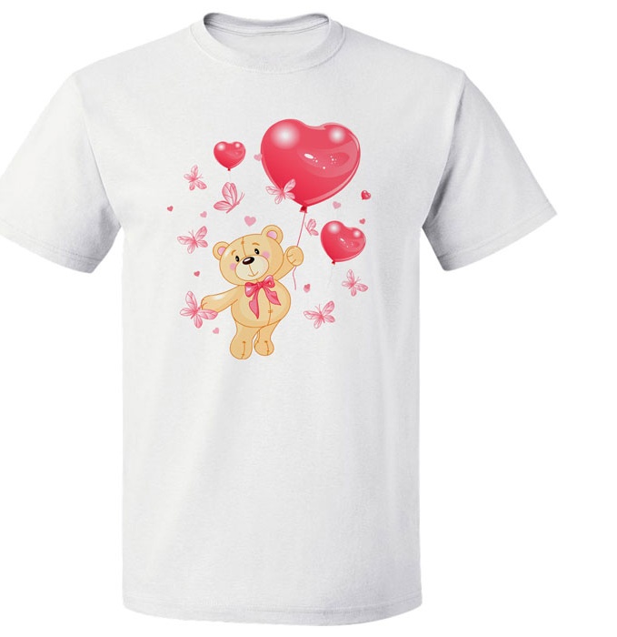 تی شرت مارس طرح تم تولد خرس کد 3597